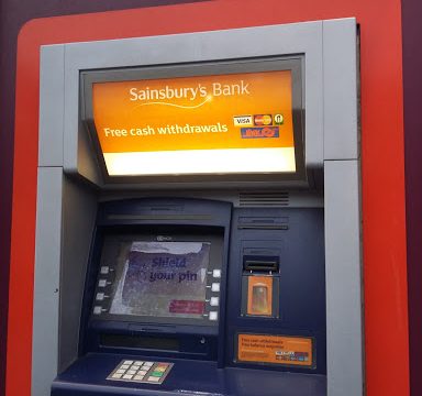 Sainsbury’s Bank ATM