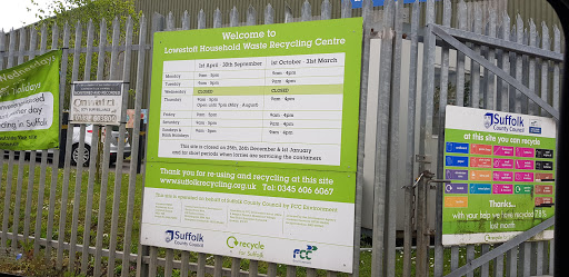 Lowestoft Recycling Centre – Booking Only