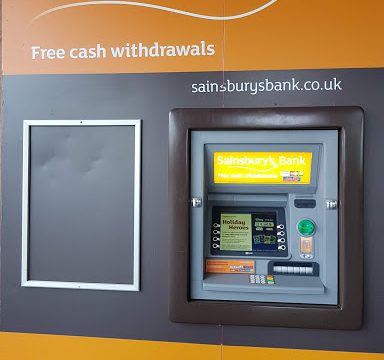 Sainsbury’s Bank ATM