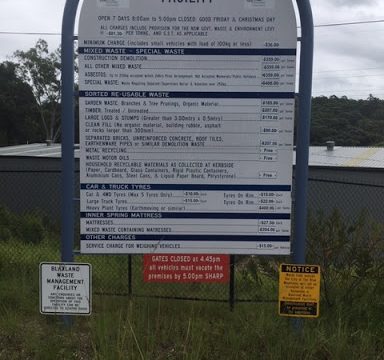 Blaxland Waste Management Facility